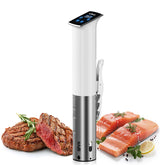 Wancle sous vide cooker immersed setup demonstrates even heat for juicy, restaurant-quality meals at home