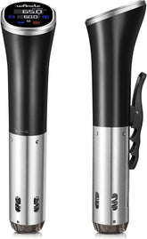 Wancle Sous Vide Cooker top view shows compact design for storage