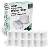 Wangenbro filter for Delonghi COM530M close-up highlighting triple-layer filtration for cleaner water and better taste
