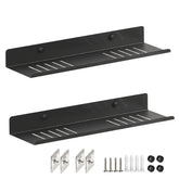 WANYISHUN 40cm front view shelf saves counter space and keeps essentials within reach.