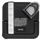 WARDFYT locking lid replacement, top-view, improves seal and spill-free blending for 72 oz Ninja pitchers