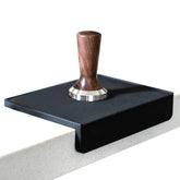 Watchget Espresso Tamping Mat top view shows stable non slip silicone surface