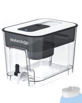 Waterdrop 40-Cup dispenser body with generous capacity for family use.