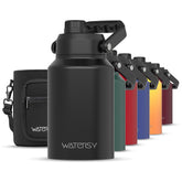 Watersy half-gallon bottle insulated cap for secure travel and long-lasting freshness.