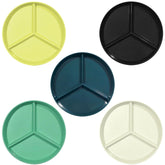 WAYGYMBBD divided plate on table showing three compartments for balanced meals