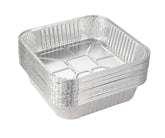 Waytiffer 8x8 foil pan top view for easy baking