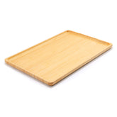 Webacoo bamboo tray with ergonomic handles for secure transport.