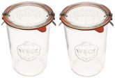 WECK 743 mold jar set of 2 with 3/4 L capacity for fresh preservation