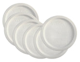 WECK large keep fresh lids 100mm – front view, secure seal for fridge storage