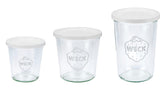 WECK Mold Jar see-through glass showing contents for quick freshness checks