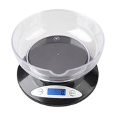 Weighmax 2810-2KG black scale display for clear, precise ingredient measurements.