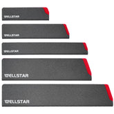 WELLSTAR knife edge guard 5pc set protects blades during storage.