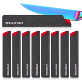 WELLSTAR steak knife edge guards set protects blades during storage