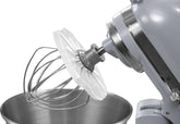 WHISK WIPER PRO bowl cleaning close-up showing efficient bowl cleaning.