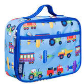 Wildkin Kids Insulated Lunch Box front view, durable design for school days and travel