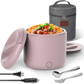 WisaKey 41oz electric lunch box ready for office or travel meals.