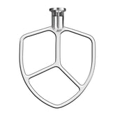 Wiselet flat beater for KitchenAid 5qt-6qt ensures even mixing for cakes and cookies