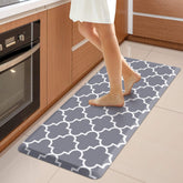 WISELIFE kitchen mat anti-fatigue thick foam layer for lasting comfort during standing tasks.