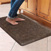 WISELIFE kitchen mat cushioned foam top for comfortable standing during cooking.