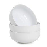 WishDeco large soup bowls 3pc set on a dining table for family meals