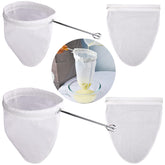 WMKGG Ultra Fine Mesh Strainer Bags with large frame for dairy-free milks