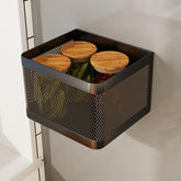 WOCHUANGSI magnetic shelf mounted on fridge door for organized spices