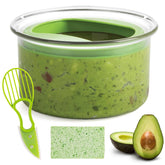 WodGod Guacamole Keeper with airtight lid preserves freshness for dips