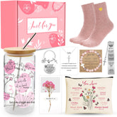 WOFIROY Just for You gift box with pink design and faith-inspired items