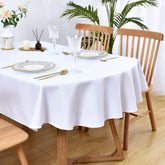 Wolkemer small oval tablecloth 52x70 inches for elegant dining setups