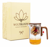 WOLTBLOOM Enchanti Tea Pot with magnetic water separation for precise brewing