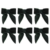 Wonlex green bow napkin ring set adds festive flair to table settings.