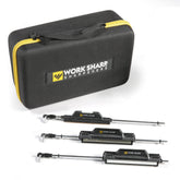 Work Sharp Upgrade Kit with seven abrasives and case for versatile edge preparation