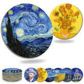 WOW DING Starry Night over the Rhone coaster keeps surfaces dry and clean.