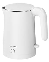 WTJMOV electric kettle full view, compact 1L design for everyday tea
