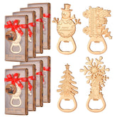 wxfdac 24pcs Christmas tree bottle opener with gift box, perfect for holiday gifting.