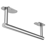 WZKALY paper towel holder under cabinet in silver for easy reach