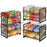 X-cosrack can rack 2-tier setup for quick pantry access