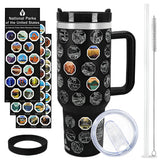 XccMe 63 National Parks tumbler with stickers keeps drinks fresh on outdoor adventures