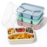 XGXN Bento Box four-compartment lunch container for organized meals on the go.