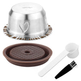 XIHIRCD Vertuo reusable pod 230ml ready for eco-friendly home brewing.