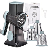 Xilrvna rotary cheese grater handle for secure hand crank and safe shredding