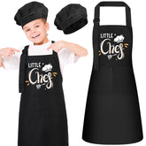 XLSXEXCL Little Chef apron with two pockets for easy storage