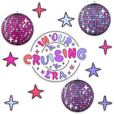 Xuhal cruise era ship magnet, 10 inch, bold focal point on metal surfaces
