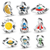 Xzhloym Space Cutter crescent moon for fun cookie designs and kid-friendly baking.