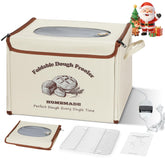 Yacumx foldable bread proofing box front view for precise sourdough proofing at home.