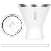 Yagady martini tumbler with lid keeps cocktails secure on the go