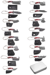 Yangquan mini knife set with sheath offers secure carry for everyday tasks.