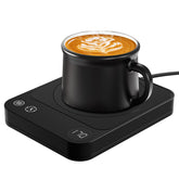 YANXUS Mug Warmer with digital display shows adjustable temperatures for easy control