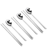 YAPULLYA polished stainless spoons for daily meals with a comfortable grip