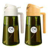 YARRAMATE 2pcs 16oz oil sprayer offers precise spray and pour for cooking.